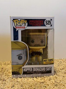 Funko Pop Stranger Things #525 Hopper Biohazard Suit HT Exclusive